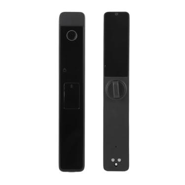Imagem de Yosoo Fechadura de Entrada Sem Chave Com Impressão Digital Inteligente, Aplicativo de Cartão de Senha, para Portas de 35 Mm a 80 Mm Com Design de Liga de Alumínio à Prova de