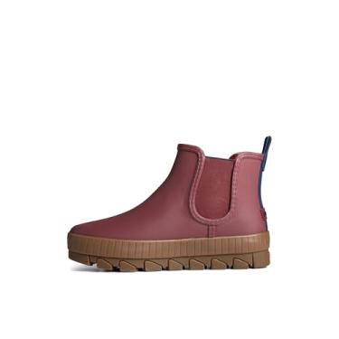 Imagem de Sperry Bota de chuva feminina Torrent Chelsea impermeável, Marrom, 36