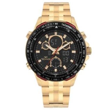 Imagem de Relógio Technos Masculino Ts Digitech Dourado - BJ4130AA/1P-Masculino