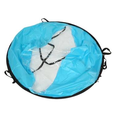 Imagem de Sail de Caiaque Azul Compacto, Proteção Ultravioleta Com Janela Transparente, Adequada para Caiaques, Canoas, Infláveis, Barcos, Fácil de Usar, Acessórios de Implantação para