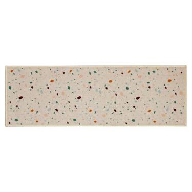 Imagem de Passadeira Cozinha Antiderrapante Clean 28 Bege 0,40x1,20m