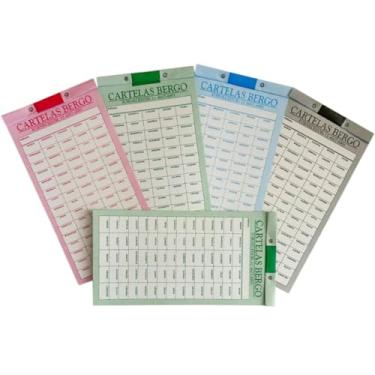 Imagem de Cartela de Rifa com 150 Nomes, Gráfica Guerra, Pacote com 50 Cartelas