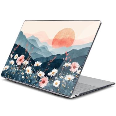 Imagem de Batianda Capa para laptop Dell XPS 13 Copilot+ PC tela de 34.0 cm 2025 2024 número do modelo 9345/9350, capa rígida ultrafina, leve e resistente a arranhões com proteção profissional, pôr do sol