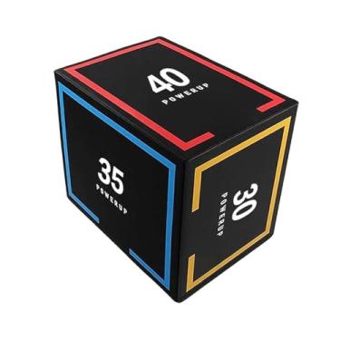 Imagem de IEUDNS Caixa de Salto Pliométrica 3 em 1, Treino Robusto, Treinamento de Força Multifuncional