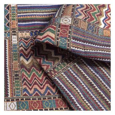 Imagem de Tecidos AfricanosEstampa Kente Africana Jardas Estilo Étnico Com Cores Vibrantes Para Costura Artesanato Decoração De Roupas(1#,1.5x6m/4.9x19.7ft)