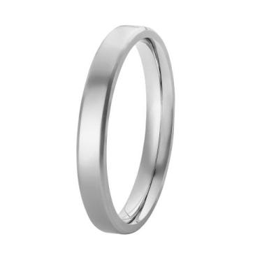 Imagem de Aliança Aço Amarus 3mm - Convex, 34