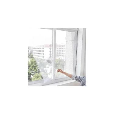 Imagem de Tela Mosquiteiro, Poliéster, 155x155cm, Proteção contra Insetos, para Janelas e Portas
