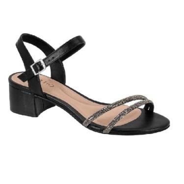 Imagem de Sandalia Beira Rio Salto Bloco Ref 8345.646.31185 Preto 36