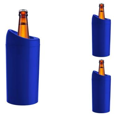Imagem de Porta Garrafa Térmico Camisinha Para Cerveja 600ml kit 3pçs - NEOPLAS,