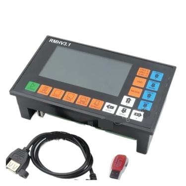 Imagem de Controlador de movimento CNC de 3 eixos 500 KHz, operação off-line para fresadora CNC e gravação, suporta servo motor de passo