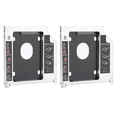 Imagem de SUNGOOYUE 2º HDD SSD Caddy para OS X Book Pro, 9,5 Mm SATA3.0, Compatível Com Modelos MD101-MD104, Velocidade de Transferência de 6 Gbps, Inclui Chaves de Fenda e Parafusos