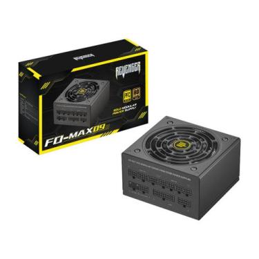 Imagem de Fonte Alimentação Atx 850w 80 Plus Gold Modular FO-MAX09 - Revenger