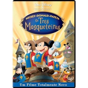 Imagem de OS TRÊS MOSQUETEIROS DVD - DISNEY