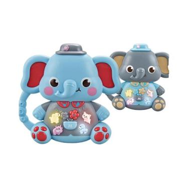 Imagem de Teclado Eletrônico Infantil Com Tema De Animais, Piano Musical Com Luz