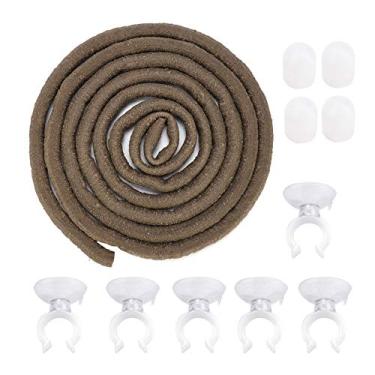 Imagem de HEEPDD Ramo de Escalada de Répteis Artificiais, Videira de Vime Flexível e Dobrável Com Ventosas, para Lagartos, Rãs Arbóreas, Lagartixas, Terrário, Decoração de Aquário (Tamanho grande)