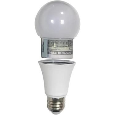 Imagem de SAFESight Lâmpada secreta, compartimento secreto de lâmpada segura, cofre de desvio de lâmpada, armazenamento realista caixa de esconderijo de chamariz, esconderijo secreto - desvio seguro escondido