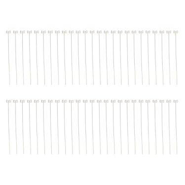 Imagem de ZJchao Escolhas Florais para Porta-Cartões, Elegantes, Formato de Laço Dourado, Escolhas Florais de Metal para Fotos, Notas, Cartões, Decoração de Home Office, 50 Peças, 11,8