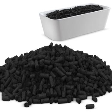 Imagem de Recargas de filtro absorvente de odor de carvão ativado para filtros superiores e traseiros Lomi Smart Waste Composter, serve para substituição de caixa de compostagem de bancada elétrica