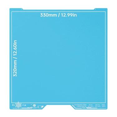 Imagem de Placa de construção CryoGrip Pro Glacier Sheet Spring Steel, compatível com peças de impressora 3D Bambu Lab H2D/H2S/H2C(Frostbite-H2C,2 PCS)