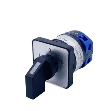 Imagem de YMW26 LW26-10/1 Interruptor de came rotativo de transferência universal 10A, seção de um nível, combinação de inversão de fonte de alimentação dupla, 1 peça (0-1)