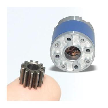 Imagem de ROUPWKWO Redutor de engrenagem planetária de 36 mm alto torque para motor de partida eletrônico 550/555/545 modelo de carro robô (1 proporção 516)