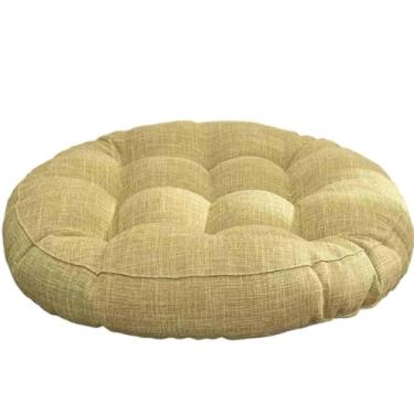Imagem de Yadlan Almofada de assento redonda almofada de cadeira confortável, almofada de chão almofada de assento para sala de jantar sala de estar sala de estudo, coussin de sièGe De Chaise De Salle à Manger