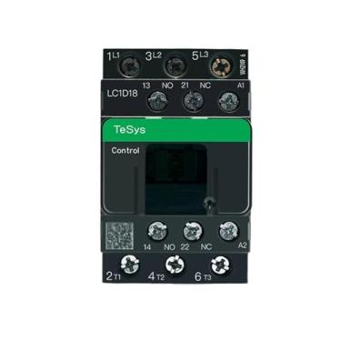 Imagem de Contator AC LC1D Monofásico lc1d09m7c 18A 32A 50A Elevador Trifásico AC 24V (LC1D18 AC)