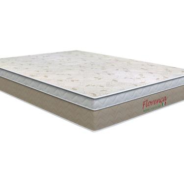 Imagem de Colchão King Size Molas Bonnel hard Coil Florença 30x193x203cm Orthoflex Marrom/Bege