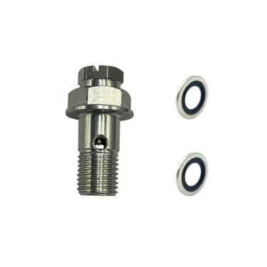 Imagem de Válvula de descarga da bomba de injeção de combustível - Válvula de retenção compatível com Dodge Ram Cummins 1994-1998 6BT 6B P7100 Bomba 12 válvulas 5.9L 2500 3500 OFV010 OFV020 4761307 4883838AA