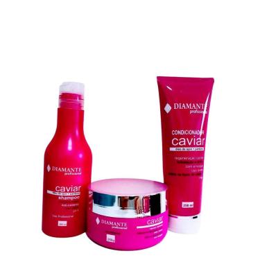 Imagem de Shampoo Caviar Óleo de Ojon 300ml pH 4 - Limpeza Suave