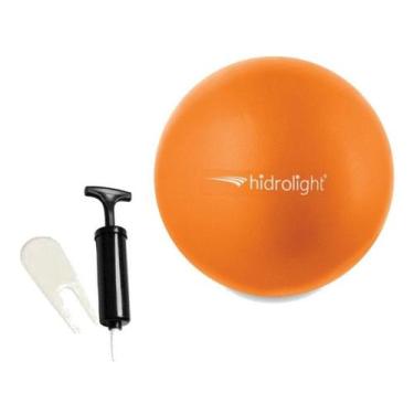 Imagem de Bola Exercicios Overball Joelhos 20cm C/ Bomba Hidrolight