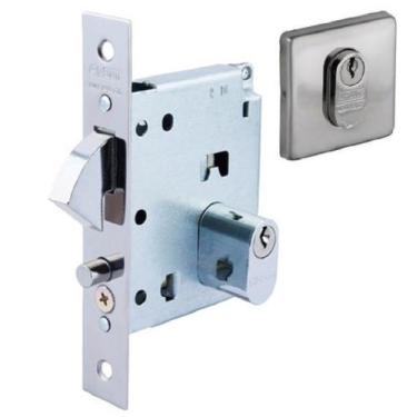 Imagem de Fechadura 222N 45mm Para portas De correr - Bico de Papagaio LaFonte -