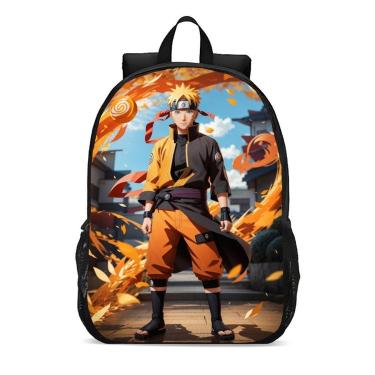 Imagem de Mochila Escolar Infanto Juvenil Naruto Novidade-Unissex