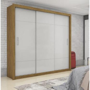 Imagem de Guarda Roupa Lotse sem Espelho Cinamomo/Off - Carioca Móveis