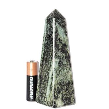 Imagem de Obelisco Quartzo Brasil Natural Lapidação Manual 11 a 12cm - Cristaisd