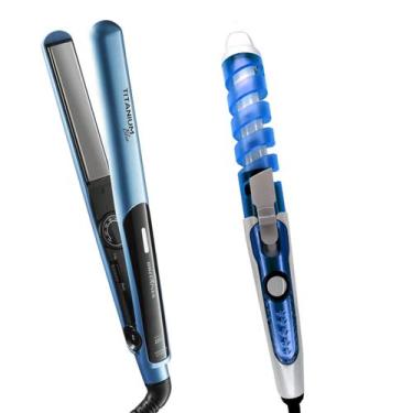 Imagem de Prancha De Cabelos Alisadora Britania Titanium 220ºc Chapinha Progress