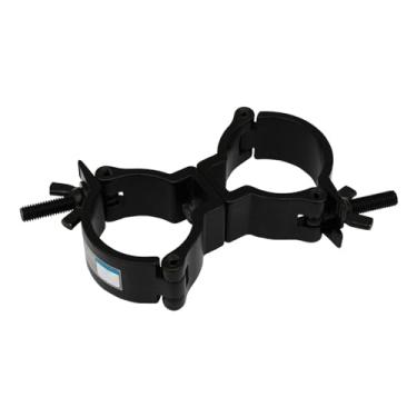 Imagem de Milageto Braçadeira de Fixação para Treliças de Luz com Tubo de 32-35 Mm de Diâmetro Externo para Equipamentos de Iluminação de DJ. E Ideal para Uso em, PRETO