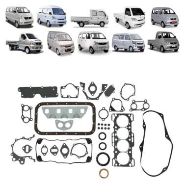 Imagem de JUNTA DO MOTOR TOWNER JR 2007 A 2013 CHANA 2005 A 2012 EFFA START 2010 A 2014 COMPLETA - HF462-GK01
