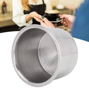 Imagem de Cesta de café aço inoxidável parede única não pressurizada porosa para máquinas DeLonghi EUPA 51mm Acessórios profissionais ultrafinos práticos