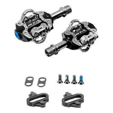 Imagem de Pedal Clip Gta Rx Rolamentos Selados Bike Mtb Com Tacos