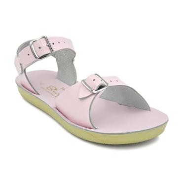 Imagem de Sandálias Salt Water da Hoy Shoe Surfer (infantil/infantil/criança grande/feminina), Shiny Pink, 2 Little Kid