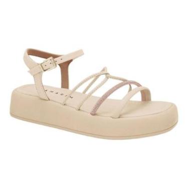 Imagem de Sandalia Ramarim 2338204 Salto Flatform Anabela Casual Feminino-Feminino