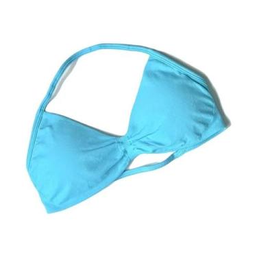 Imagem de Top Esportivo Feminino Acolchoado Com Costas Abertas, Tipo Halter, Par