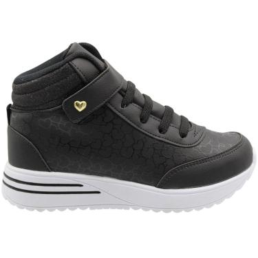 Imagem de Tênis Infantil Club Happy Cano Alto Glitter Menina