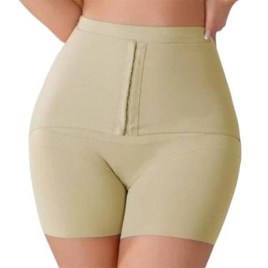 Imagem de Short Cinta Modeladora Segunda Pele Em Colchete Sem Costura COR:PRETOT