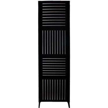 Imagem de 1 Biombo Divisoria MDF Horizontal Vertical Pintado Branco Com Pé Divis