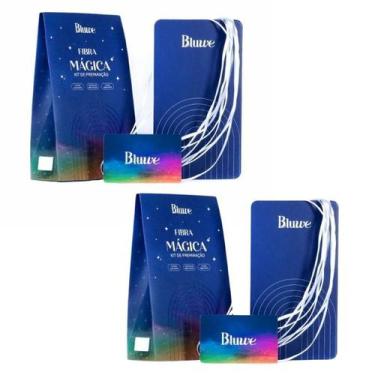 Imagem de 2 Kit Fibra de Vidro Mágica Bluwe Alongamento Profissional
