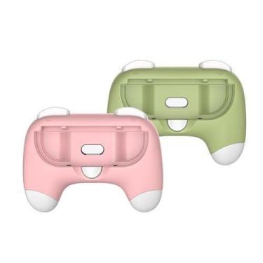 Imagem de Suporte Dobe Para Joy-Con Do Switch 2 - Rosa E Verde