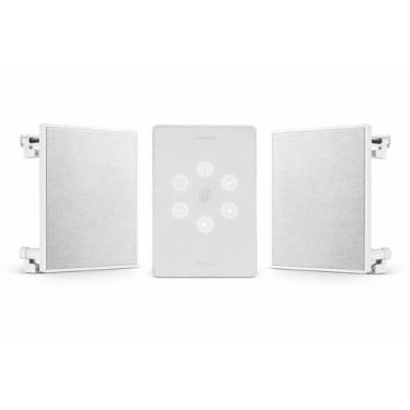 Imagem de COMP Kit som ambiente para cozinha até 30m² com Amplificador Hs Wall +