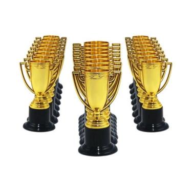 Imagem de Prêmios De Troféus Dourados Para Crianças, 6 a 12 Peças, Lembrancinhas